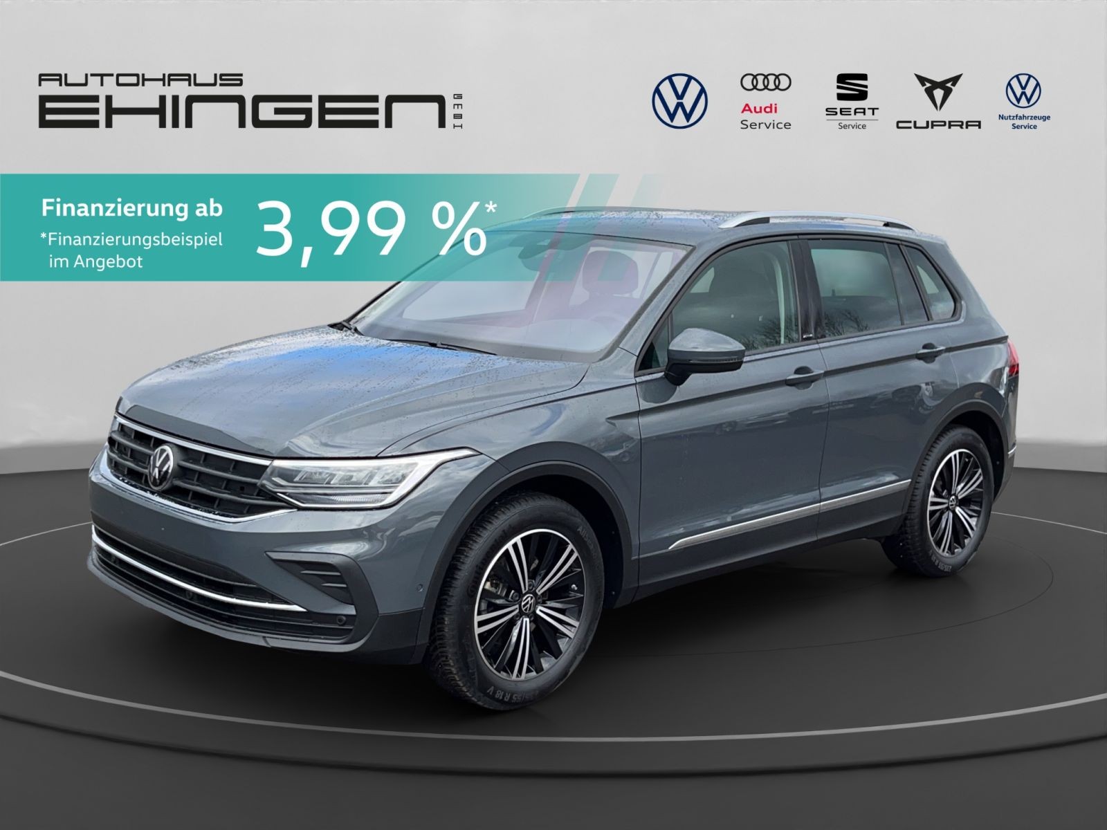 Volkswagen Tiguan Active 1.5 Life LED ACC Navi Kamera 5J Garantie
