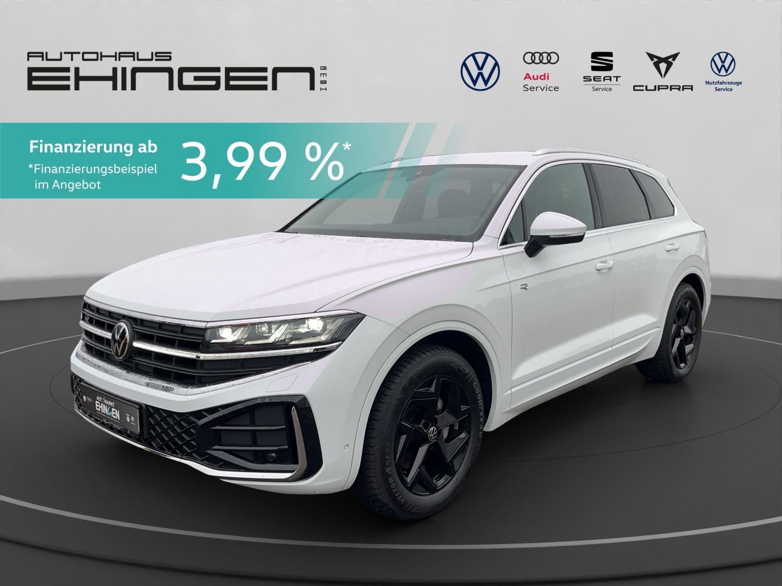 Volkswagen Touareg 1,99% R-Line 3.0 TDI Matrix Leder ACC AHK Kamera