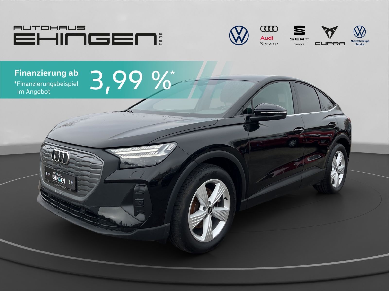 Audi Q4 Sportback 35 e-tron Matrix Navi ACC Kamera Sthz CCS