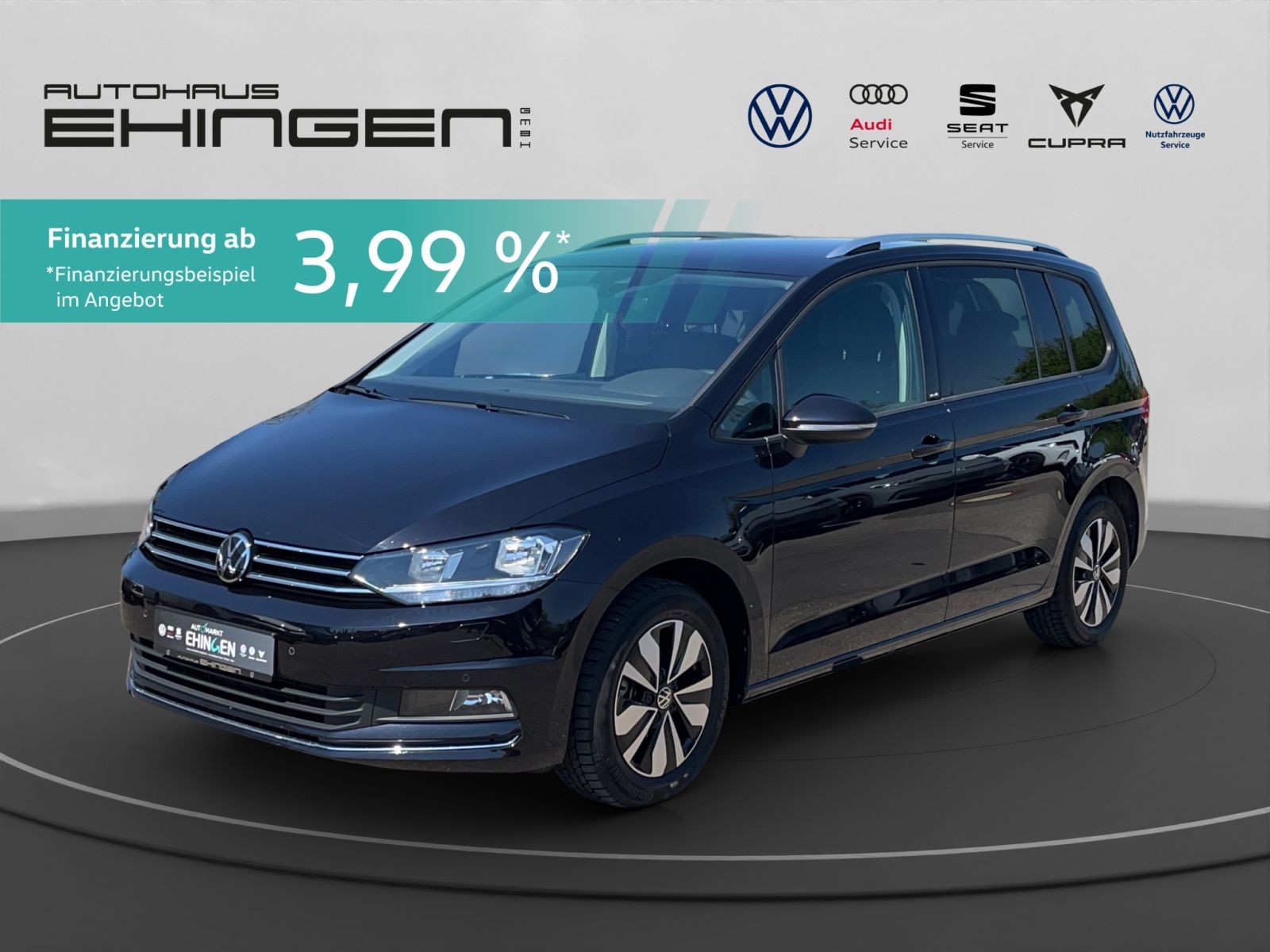 Volkswagen Touran Comfortline 1.5 TSI DSG 7 Sitze Navi Kamera ACC
