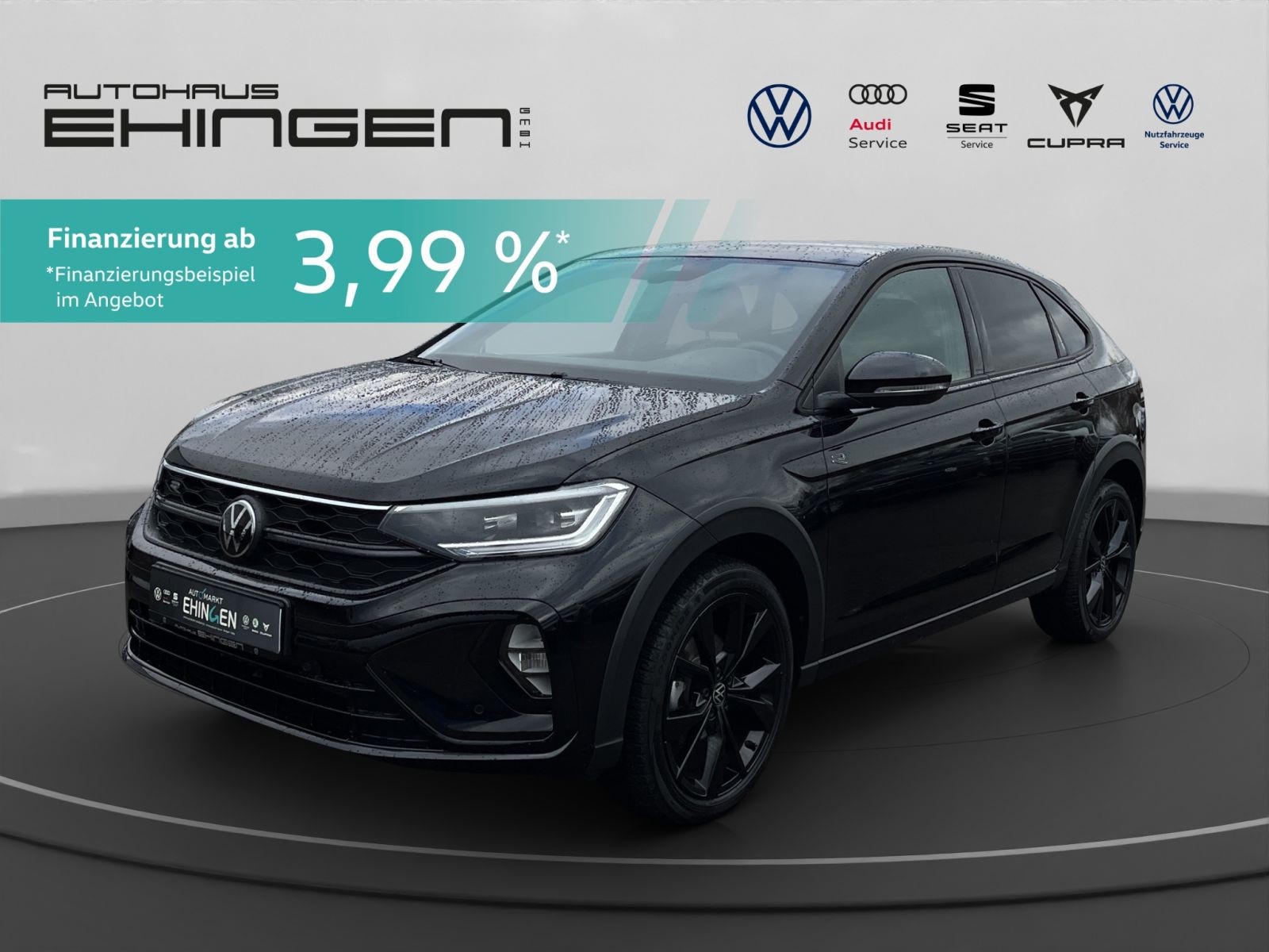 Volkswagen Taigo Black R-Line 1.5 TSI DSG Panorama Matrix Navi ACC Kamera