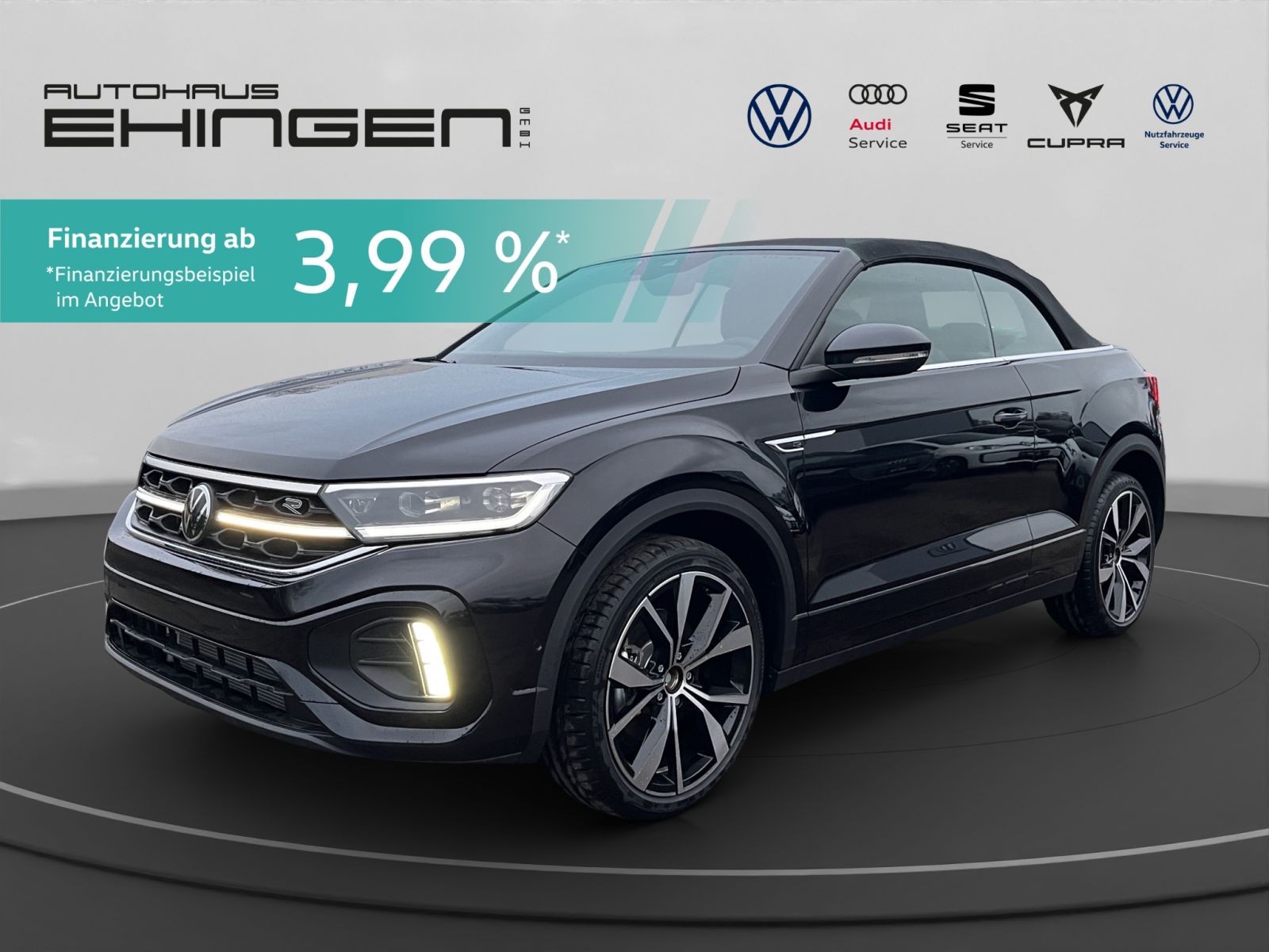 Volkswagen T-Roc Cabriolet R-Line 1.5 l TSI OPF 110 kW (150 PS) 7-Gang-Doppelkupplungsgetriebe DSG