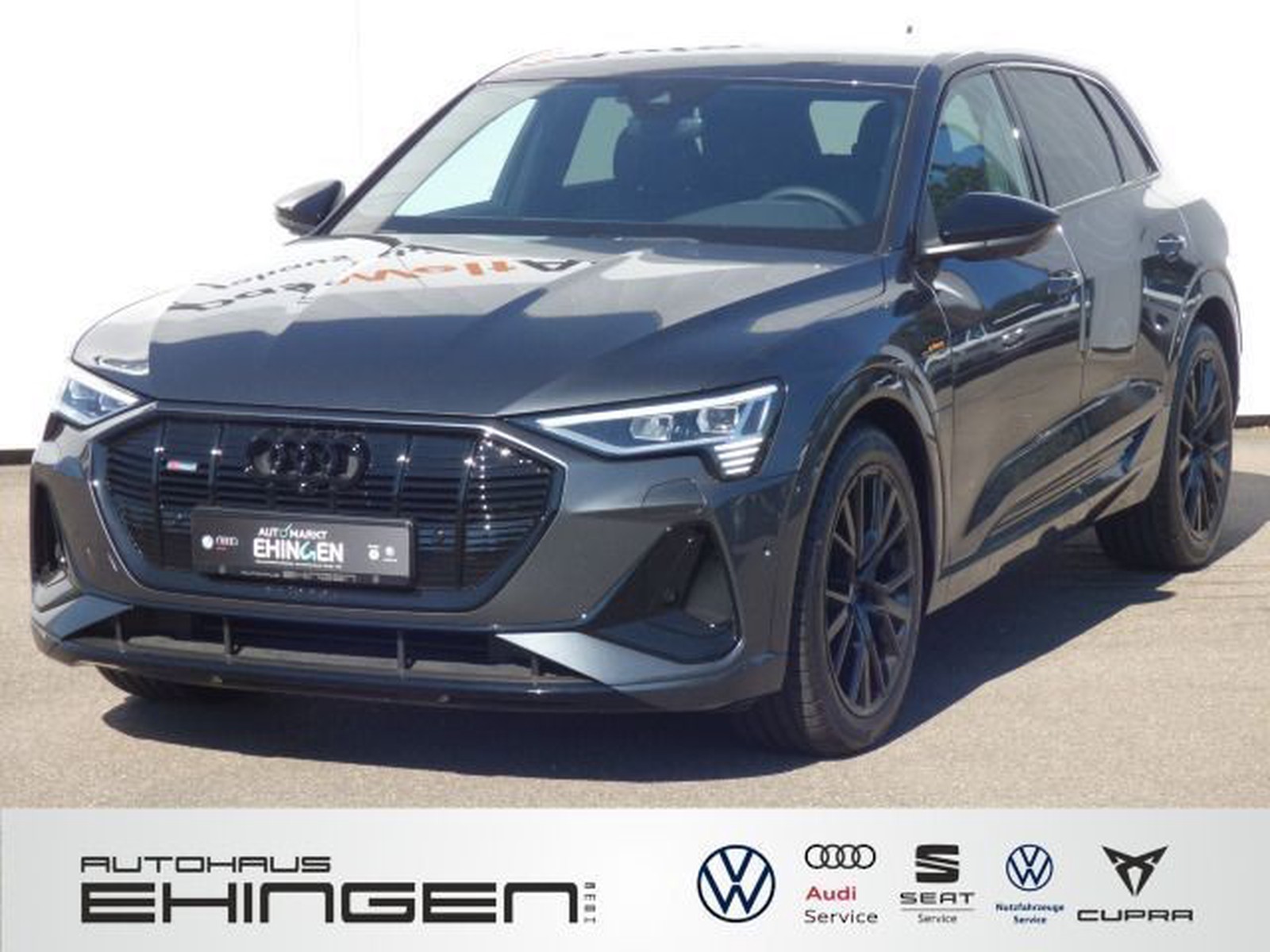 Audi e-tron 55 S line quattro 22kW AC B&O Matrix Sthz Navi Alcantara