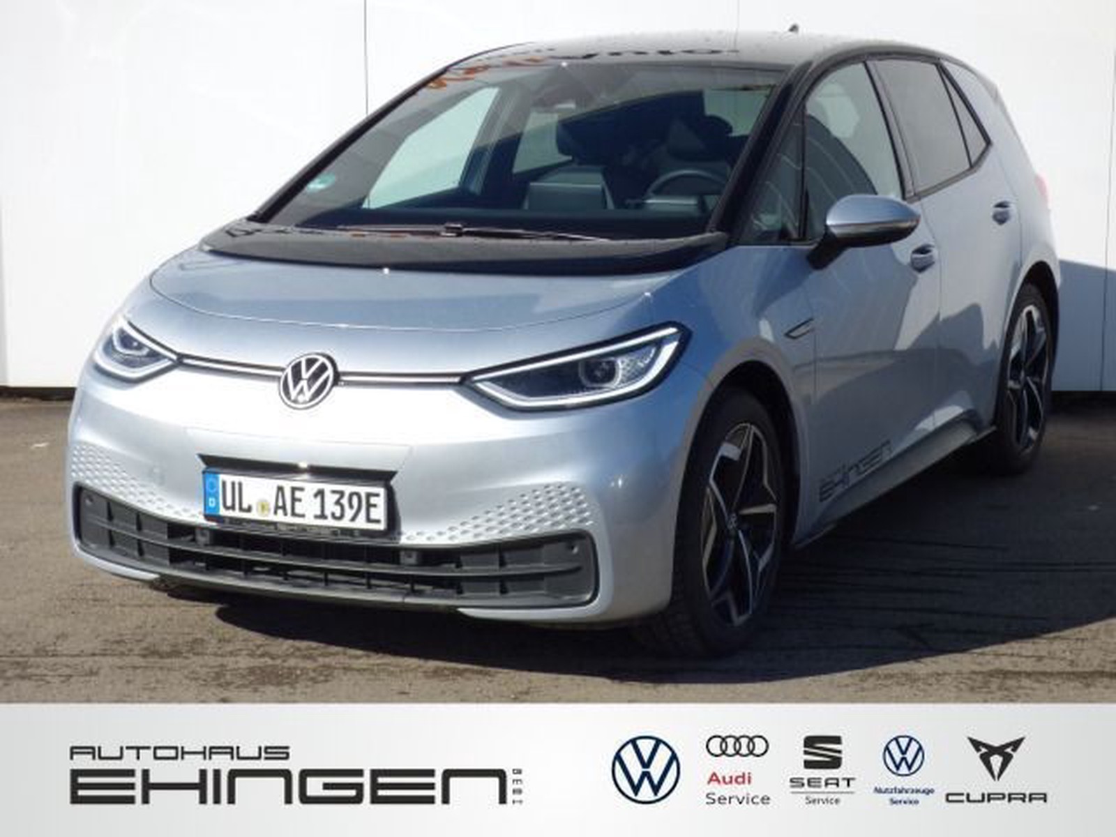 Volkswagen ID.3 Pro 58 ACC AHK Matrix Navi Heatpump RearView