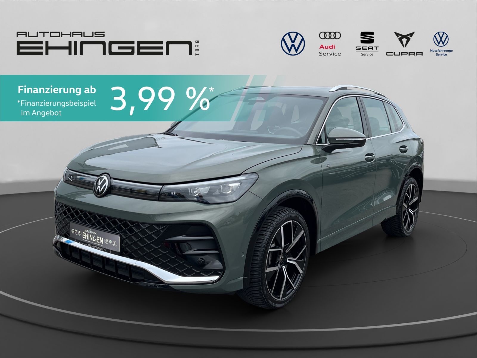 Volkswagen Tiguan R-Line TDI DSG 4MOTION AHK+LED+ACC+Navi+Kamera