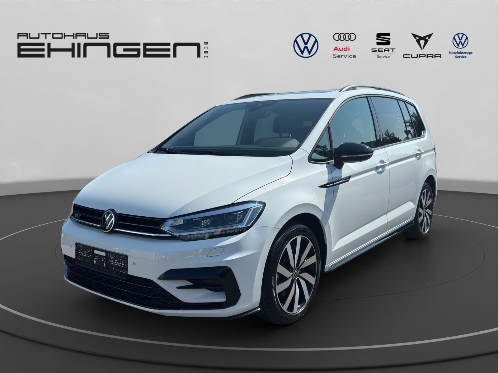 Volkswagen Touran Black R Line 2.0 TDI DSG Pano+LED+Navi+KAMERA+7 SITZE