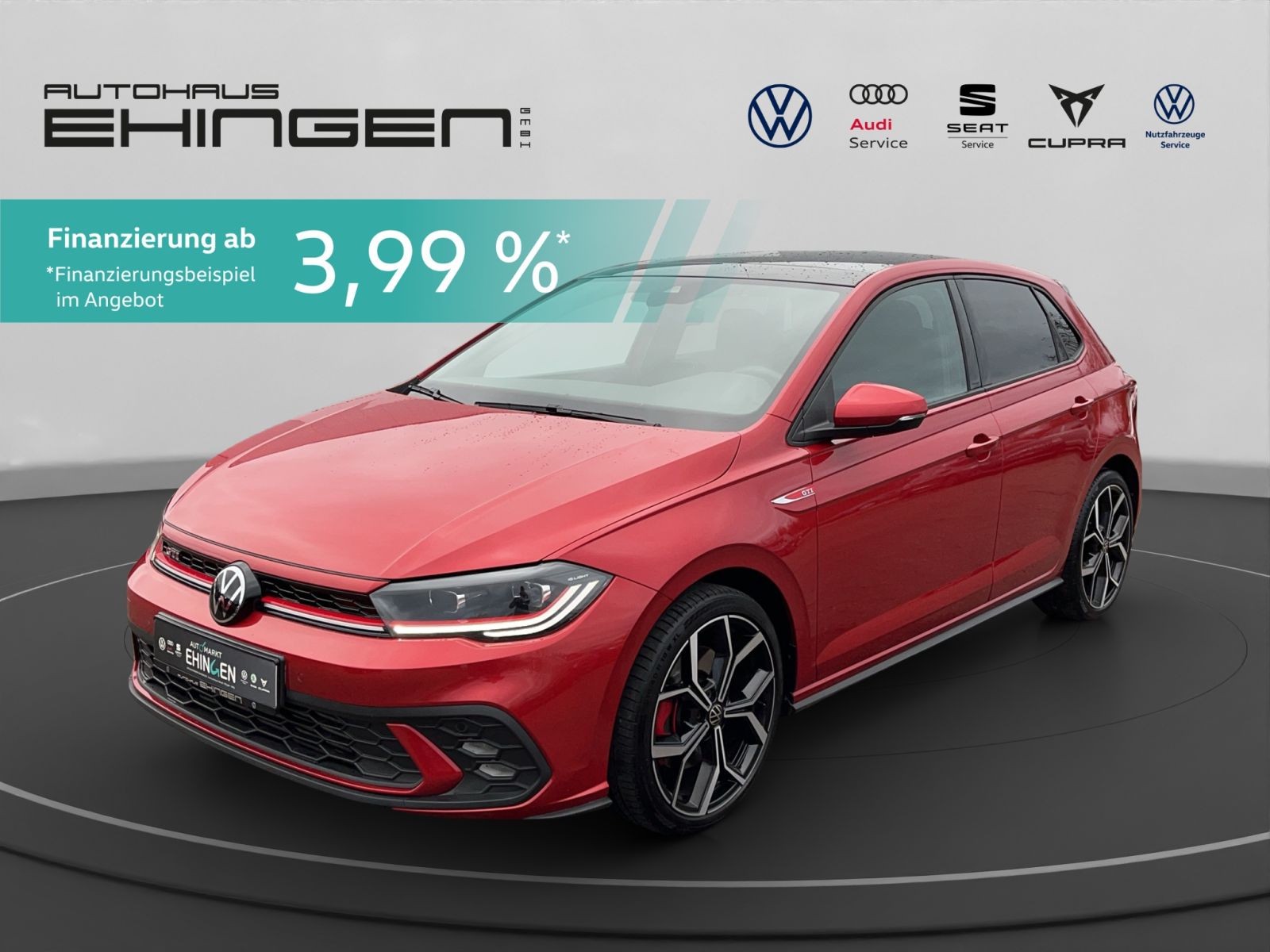 Volkswagen Polo GTI 2.0 TSI DSG Panorama Matrix ACC Navi Kamera