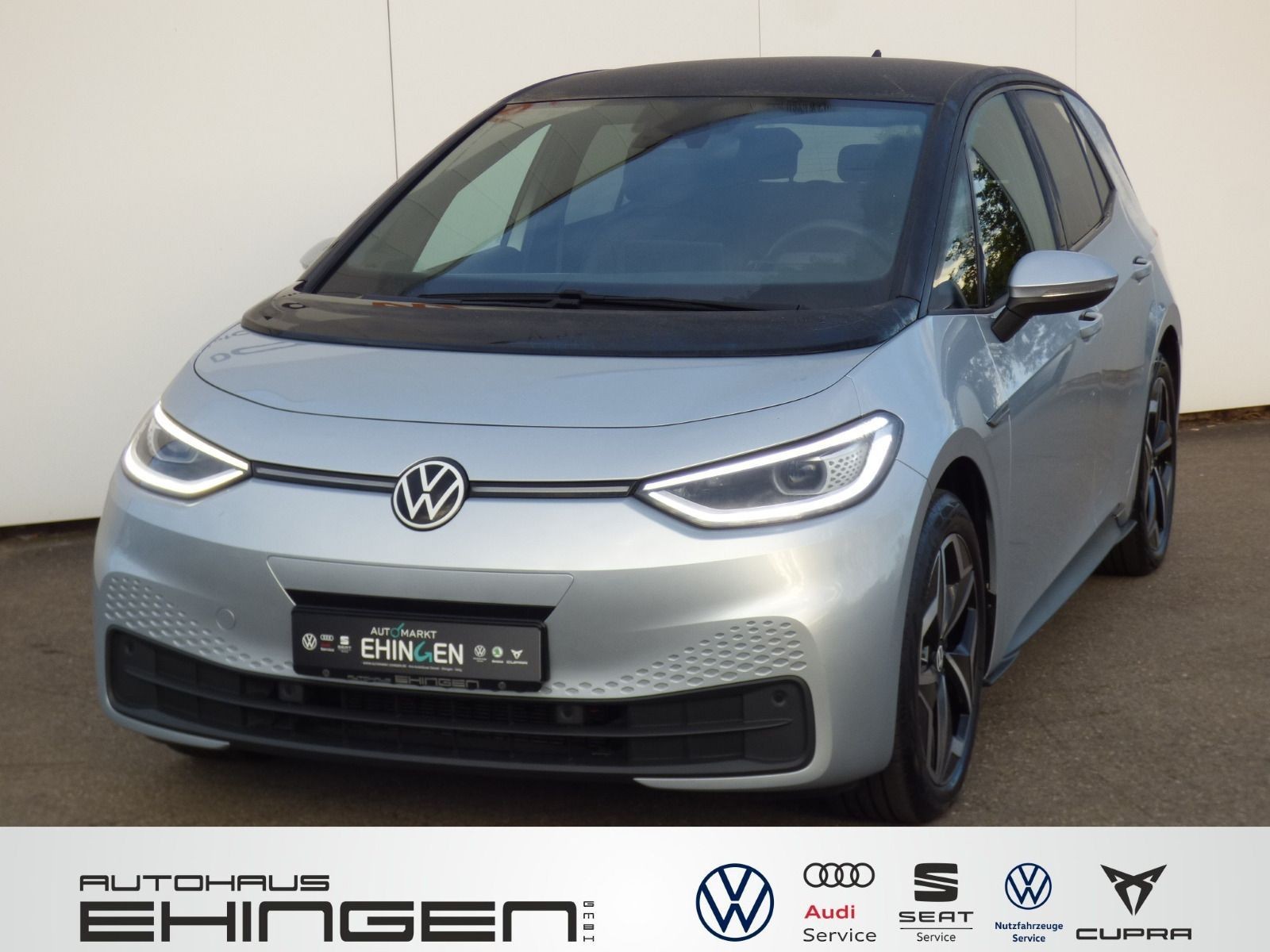 Volkswagen ID.3 Pro 58 ACC AHK Matrix Navi Heatpump RearView