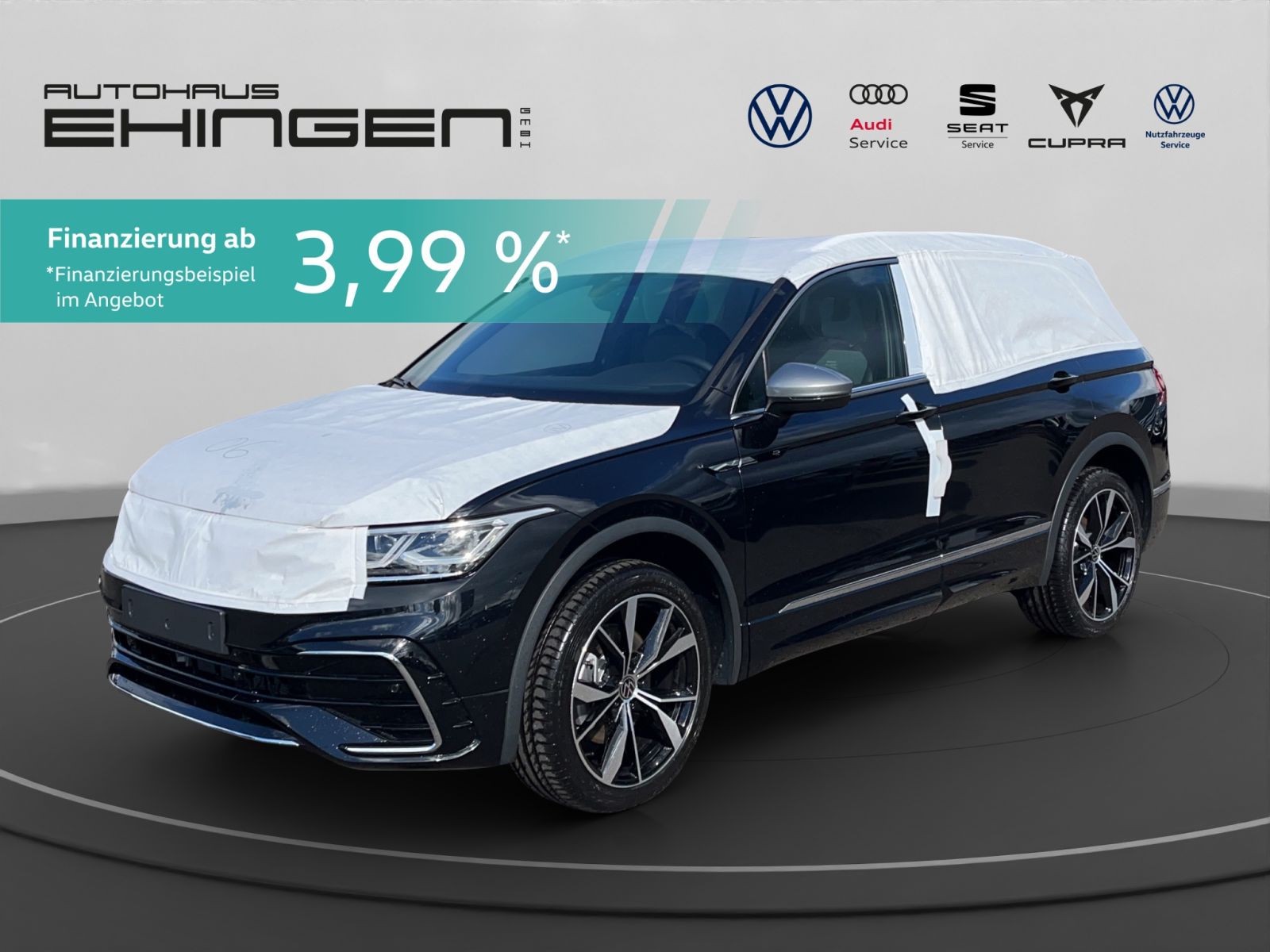 Volkswagen Tiguan Allspace R-Line 2,0 l TDI SCR 4MOTION 147 kW (200 PS) 7-Gang-Doppelkupplungsgetriebe DSG