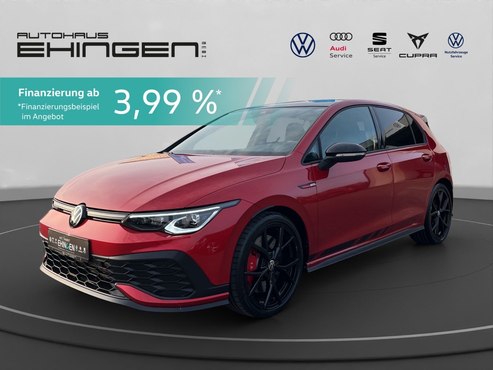Volkswagen Golf VIII GTI Black Clubsport DSG Pano+Matrix+Navi+ACC+Kamera