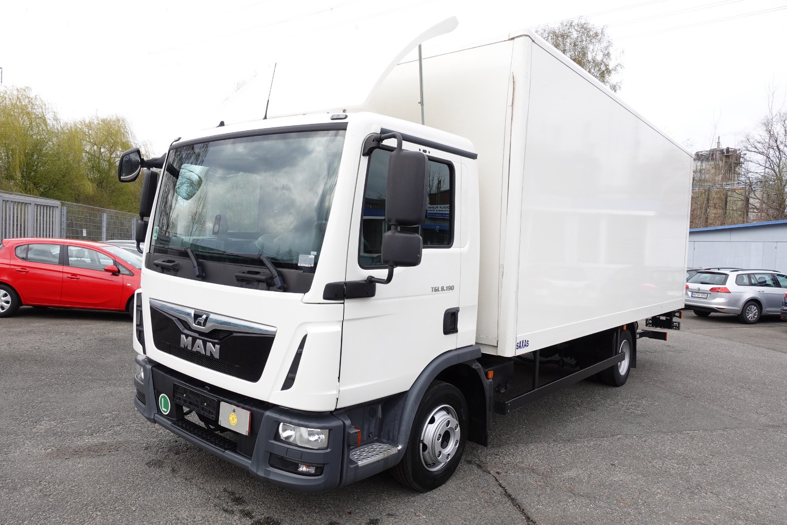 MAN TGL 8.190 Koffer Klima. LBW. AHK. Luftfederung. EFH.