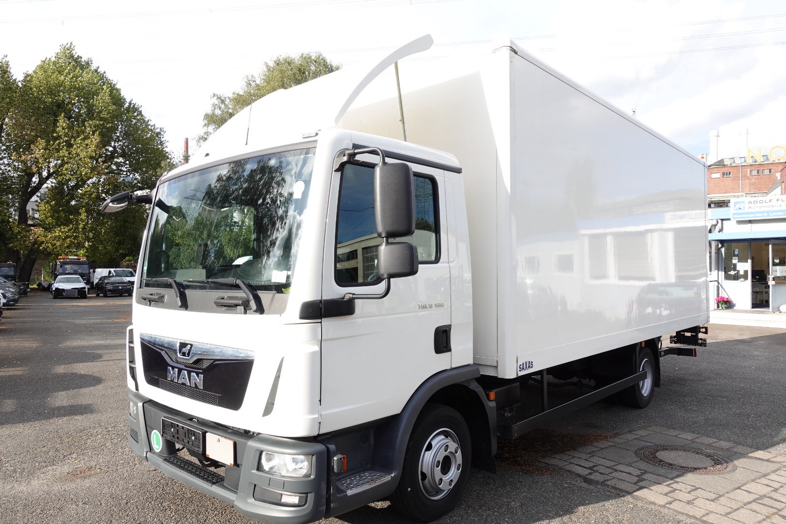 MAN TGL 8.190 Koffer Klima. Luftfederung. LBW. AHK.