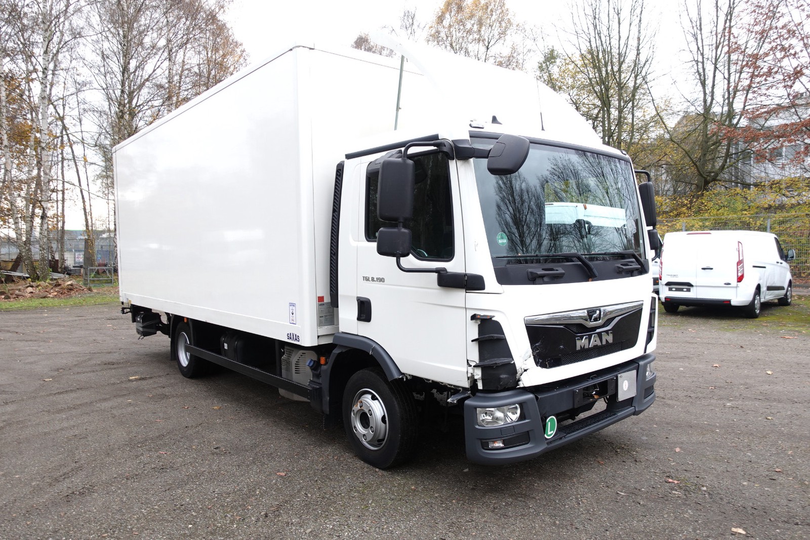 MAN TGL 8.190 Koffer Klima. LBW. AHK. Luftfederung.