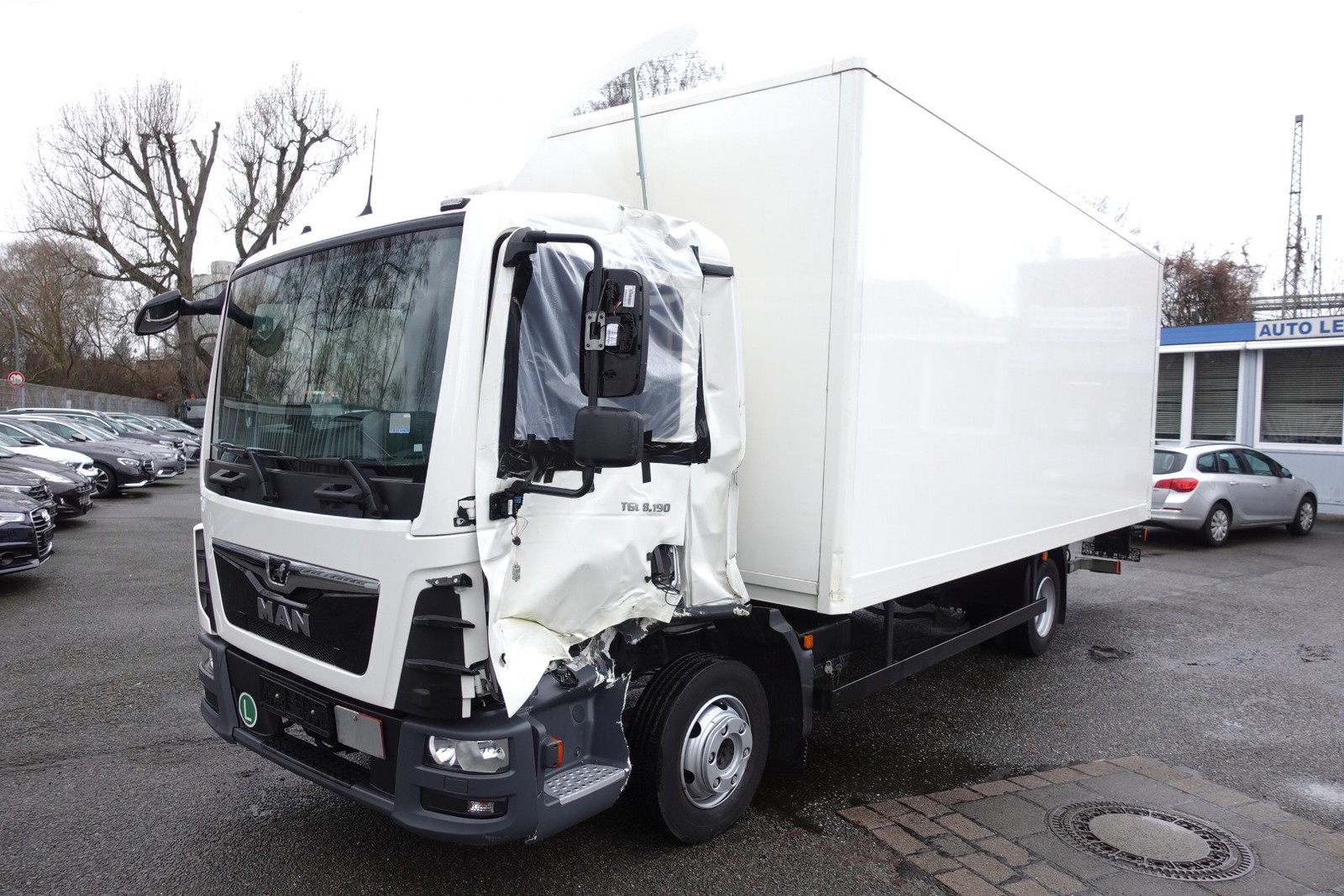MAN TGL 8.190 Koffer Klima. LBW. Luftfederung. AHK.