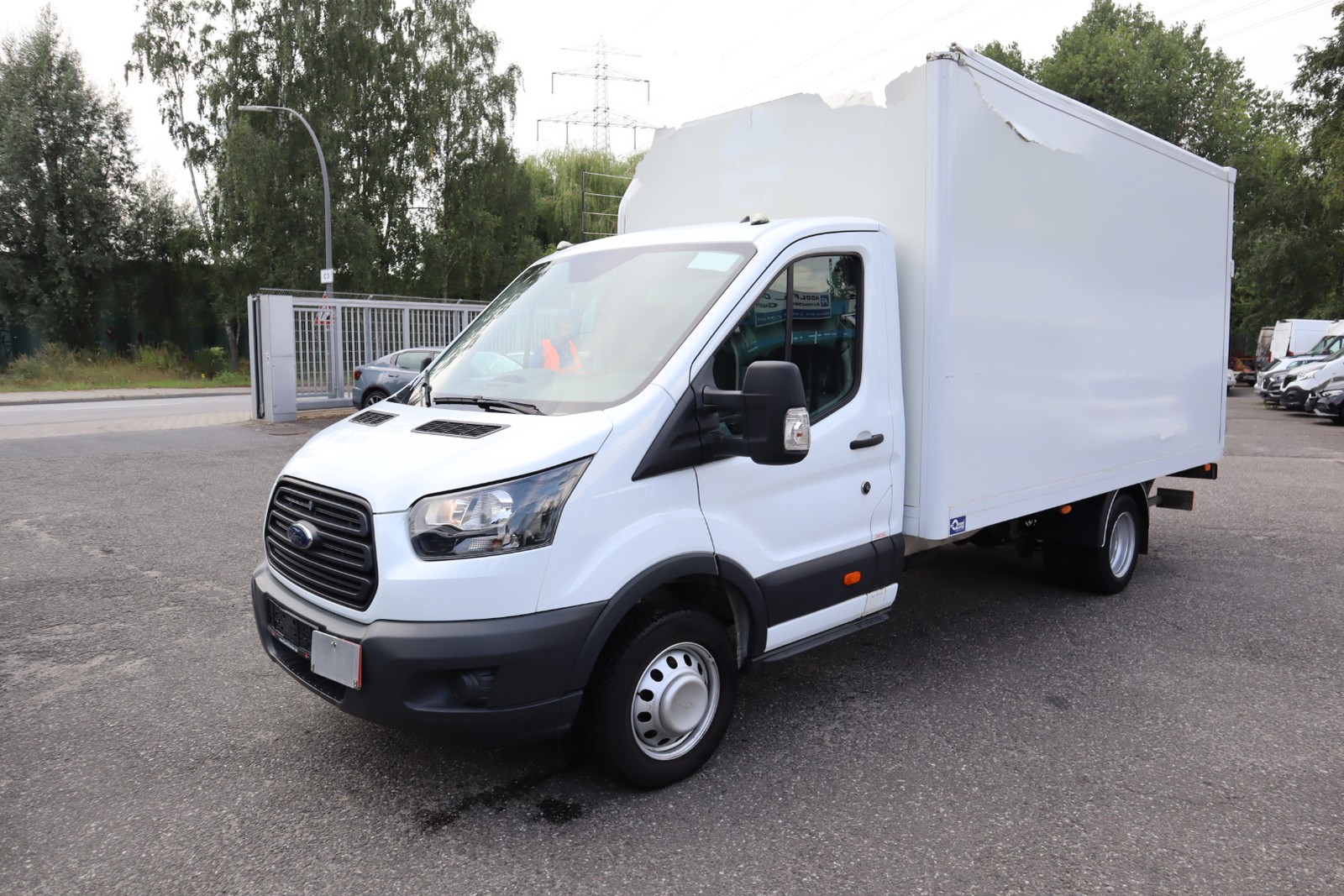 Ford Transit Koffer 350 L4 Einzelkabine 2.0 D Klima, Ladebordwand.