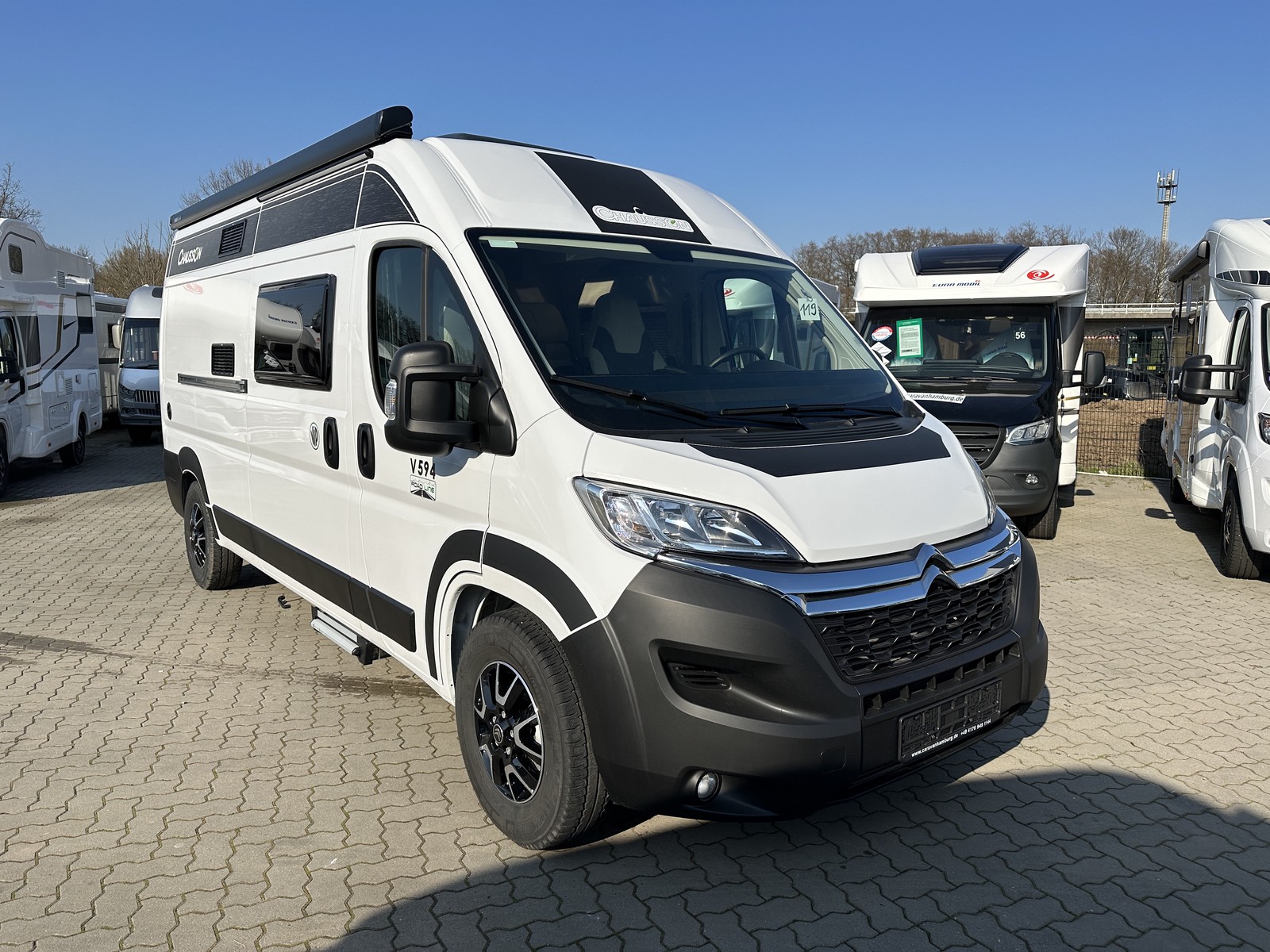 Chausson V594 Roadline VIP SAT+TV SOLAR AHK KAMERA