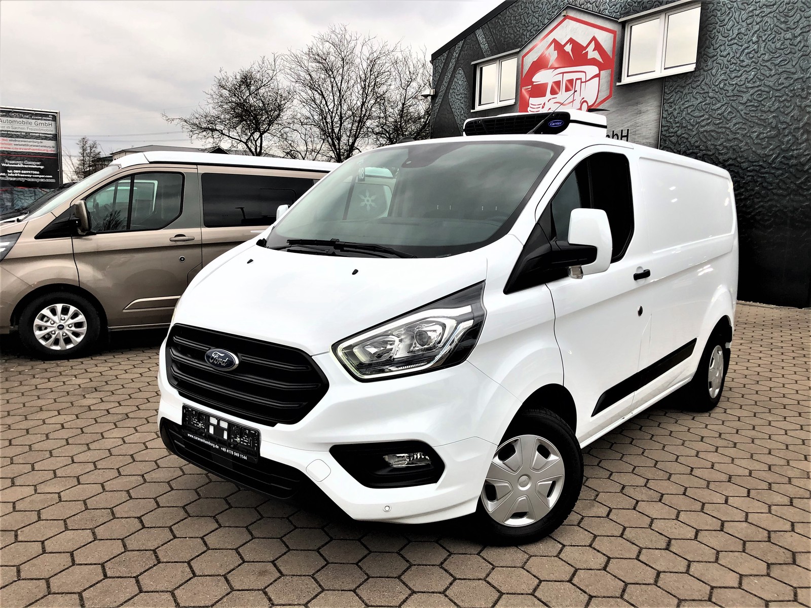 Ford Transit Custom Kasten Frischedienst Kühlwagen