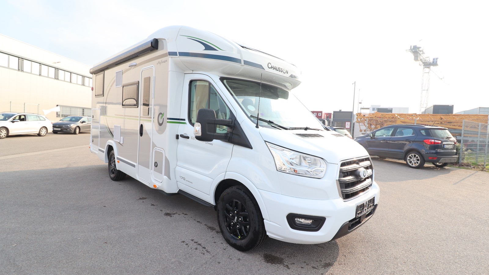 Chausson 627 GA Titanium Ultimate Automatik Arctic Markise Solar Hubbett