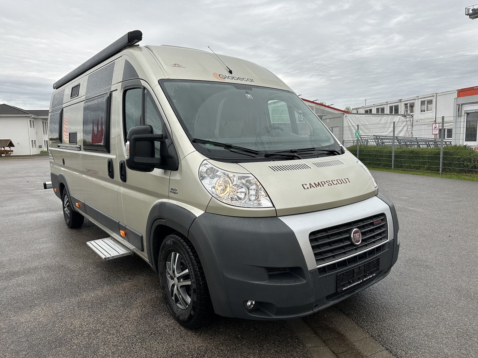 Globecar Campscout 3.0 Jtd Maxi Klima Sat+Tv Träger Allwetter