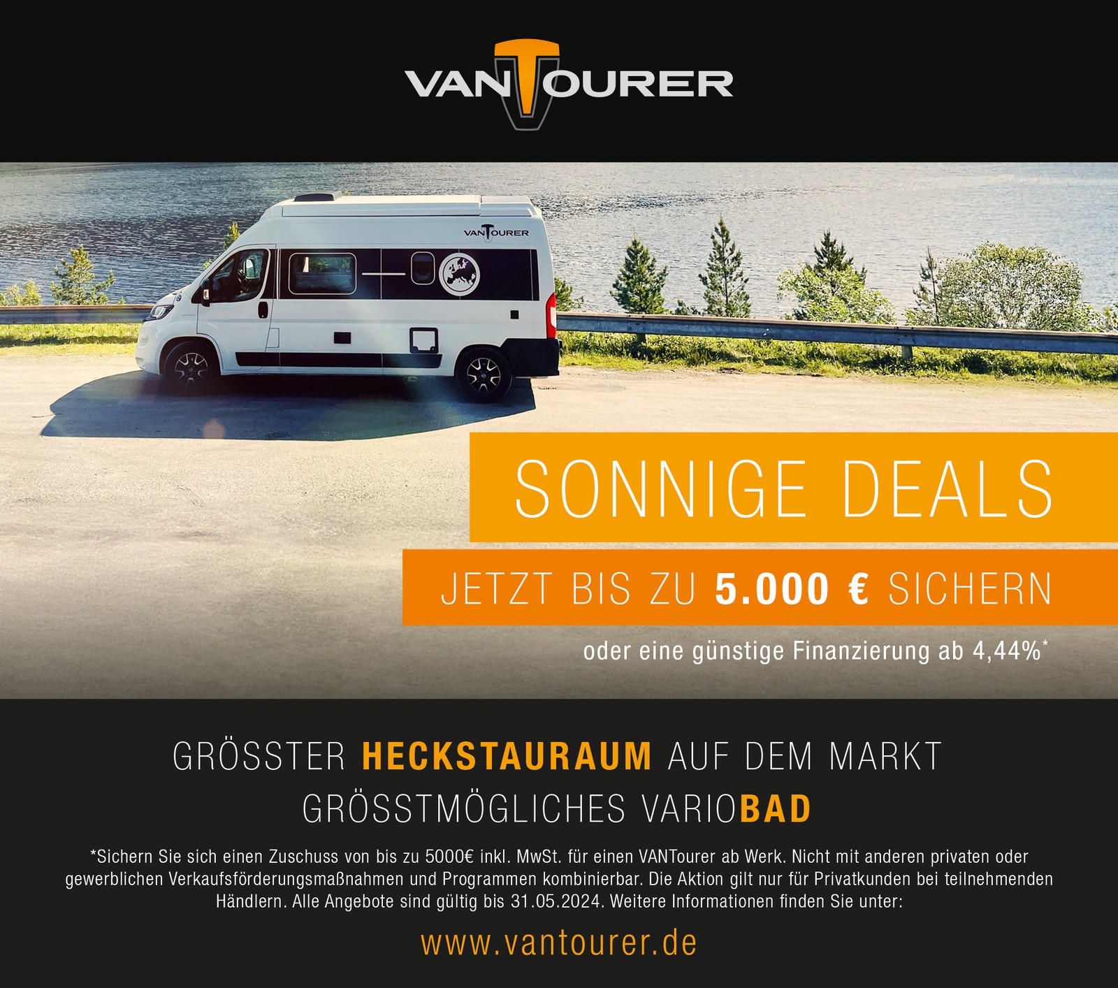 VANTourer 600D 9G autom. Comfort/Prime Markise Aufstelldach