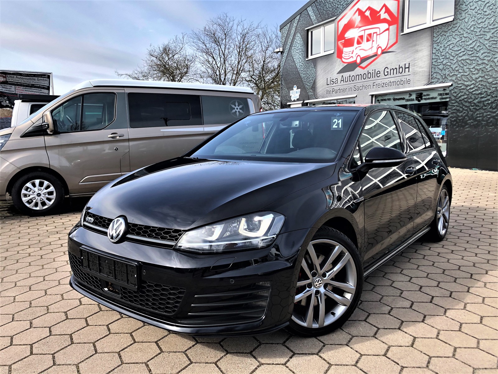 Volkswagen Golf VII 2.0 TDI DSG BMT GTD-/1Hd.Pano-Navi-Eur6Temp-Spur-Cam-