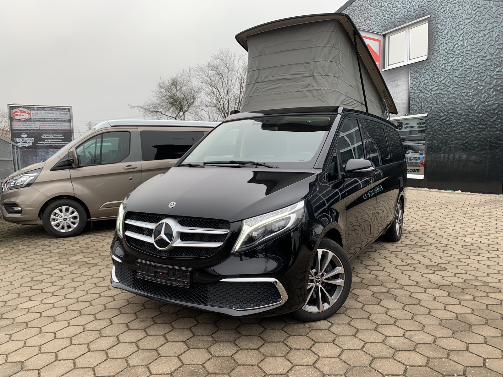 Mercedes-Benz V 250d Marco Polo Küche AHK ILS NAVI Markise PDC