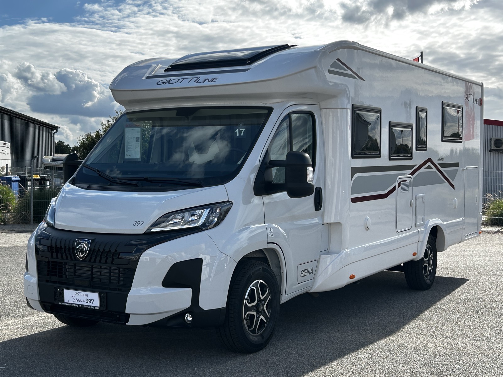 GiottiLine Siena 397 Premiere Edition Hubbett Truma 6DE Mod26