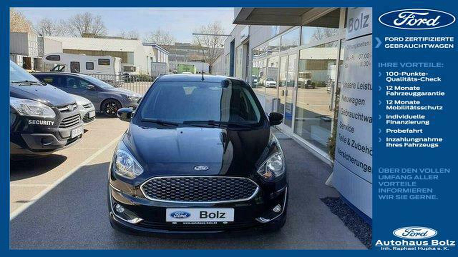 Ford Ka Ka Ka+ 1.2 S&S Cool & Connect, Top Ausstattung