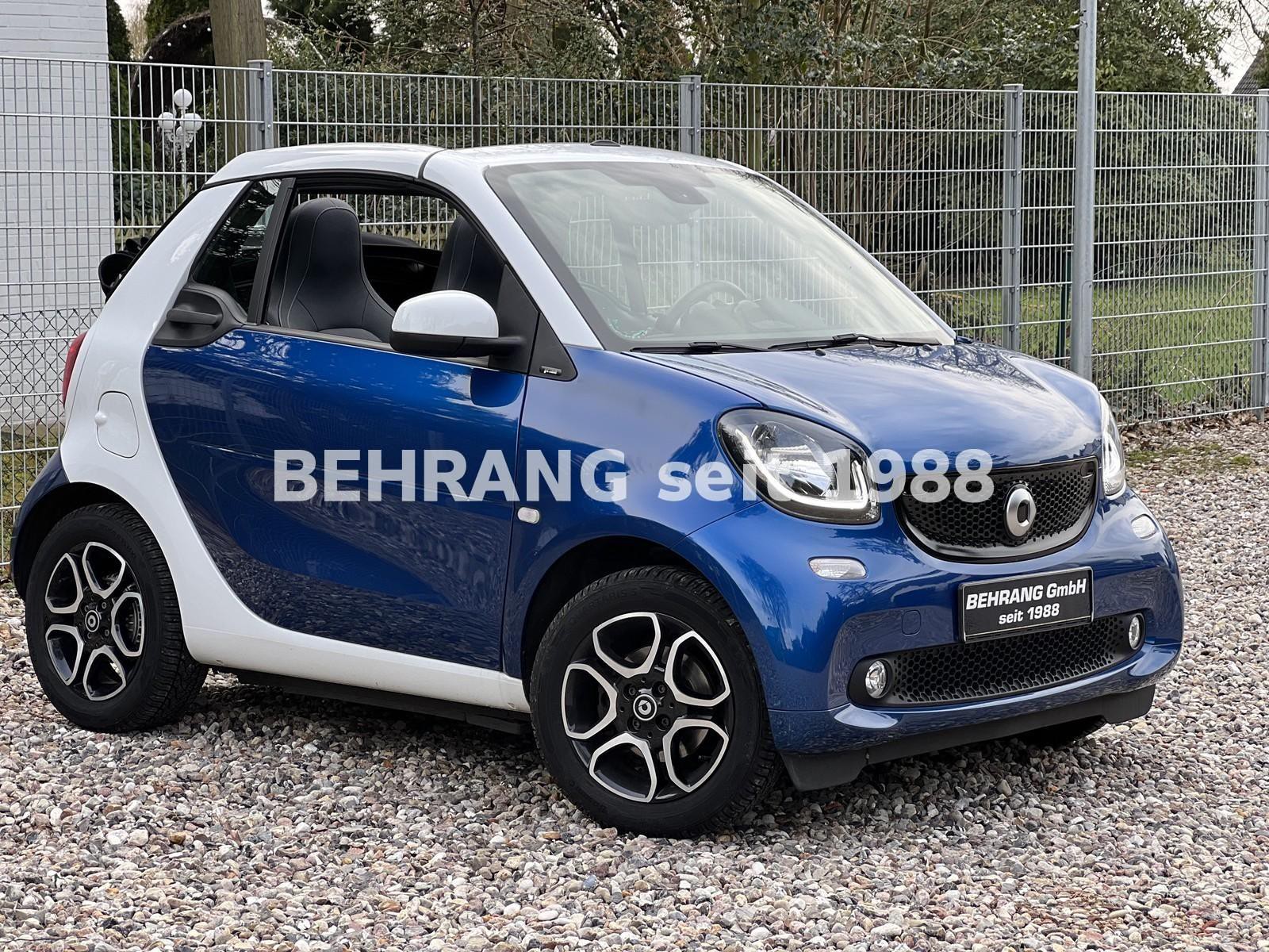 Smart ForTwo CABRIO*LEDER*LED*PRIME*AUTOMATIK*SHZ*