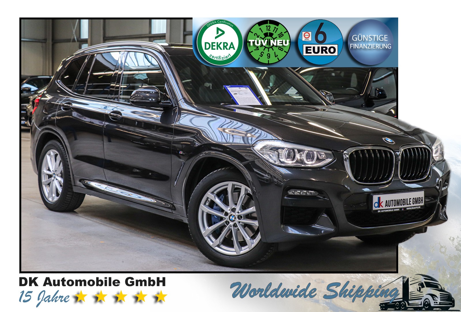 BMW X3 xDrive 30d Sport-Aut///M SPORT/KAMERA/PANORAMA/19'