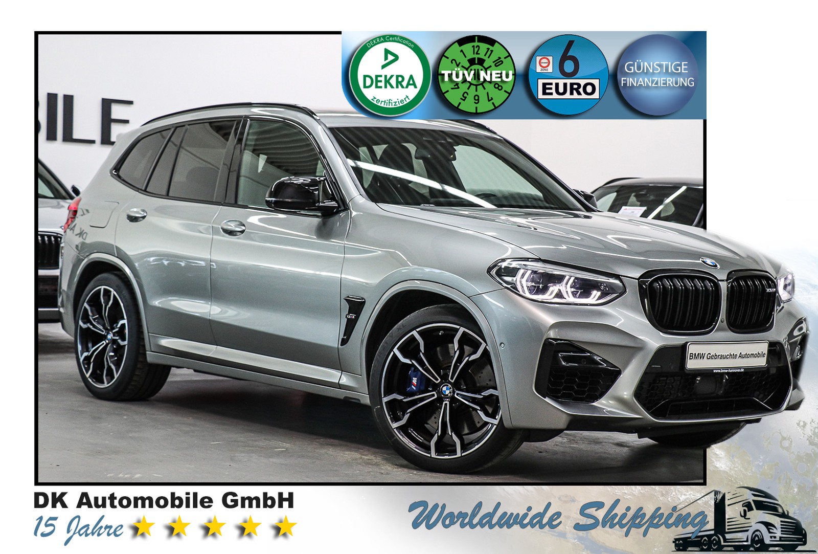 BMW X3M COMPETITION/HARMAN/PANORAMA/PARKASSISTENT/DEUTSCH