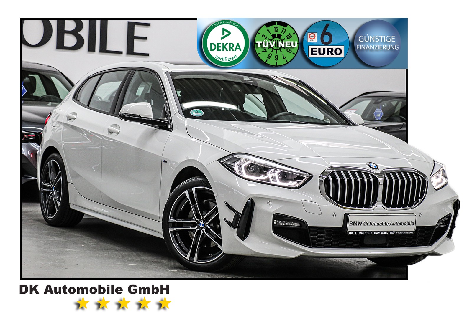BMW 118 i M Sport/NAVI/LED/AUT/KLIMA/LEDER LICHTPAKET/ALARM/LENKRADHEIZUNG