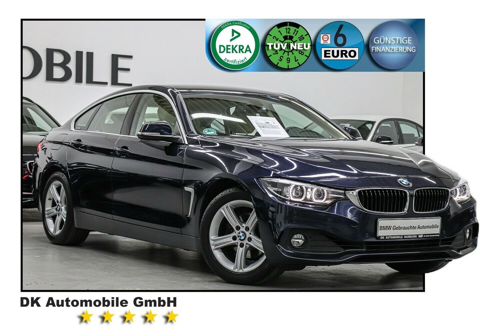 BMW 420i Gran Coupé Aut. /ADVANTAGE/SPORTLENKRAD/NAVI