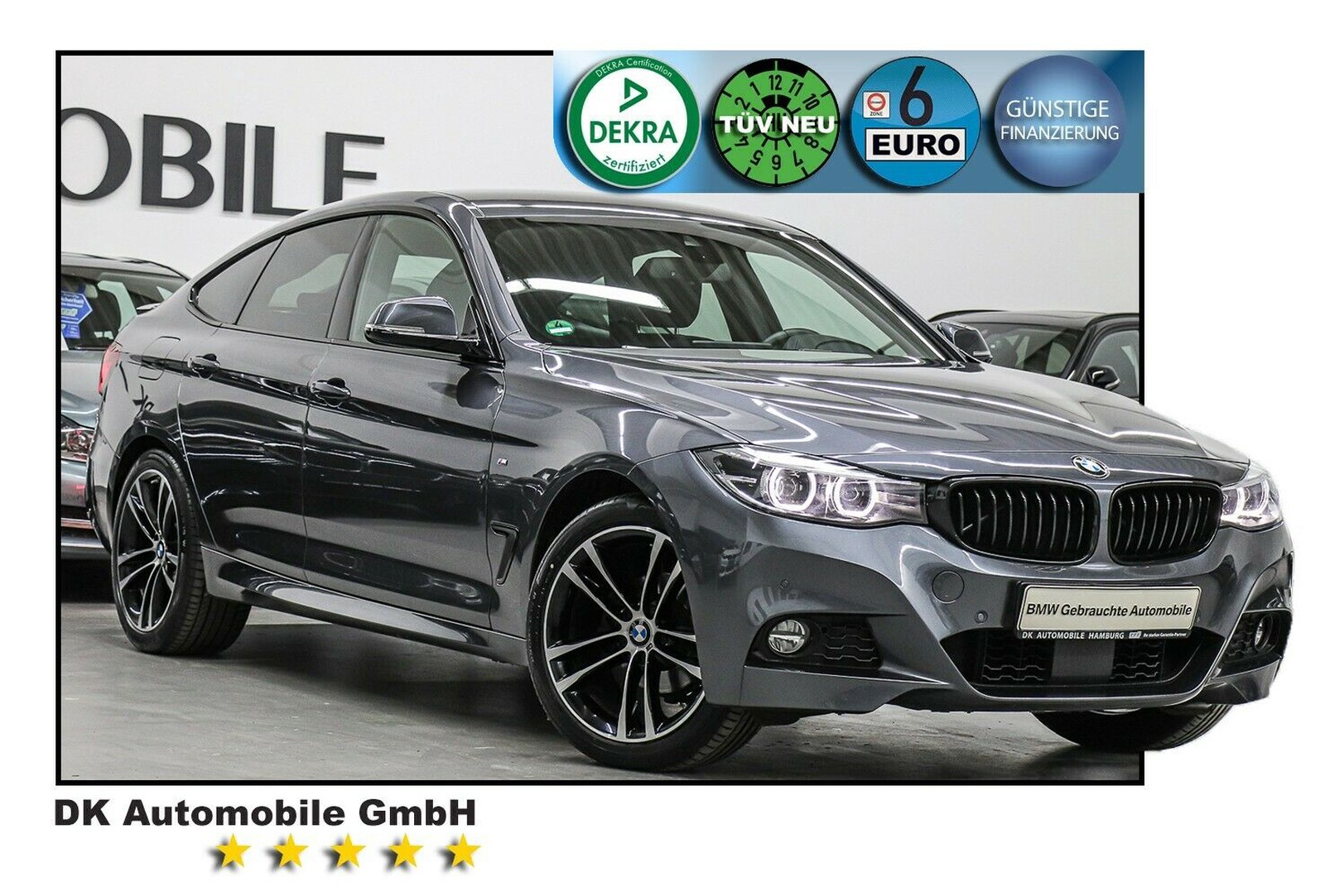 BMW 320i Gran Turismo xDrive Sport-Aut ///M SPORT/LED