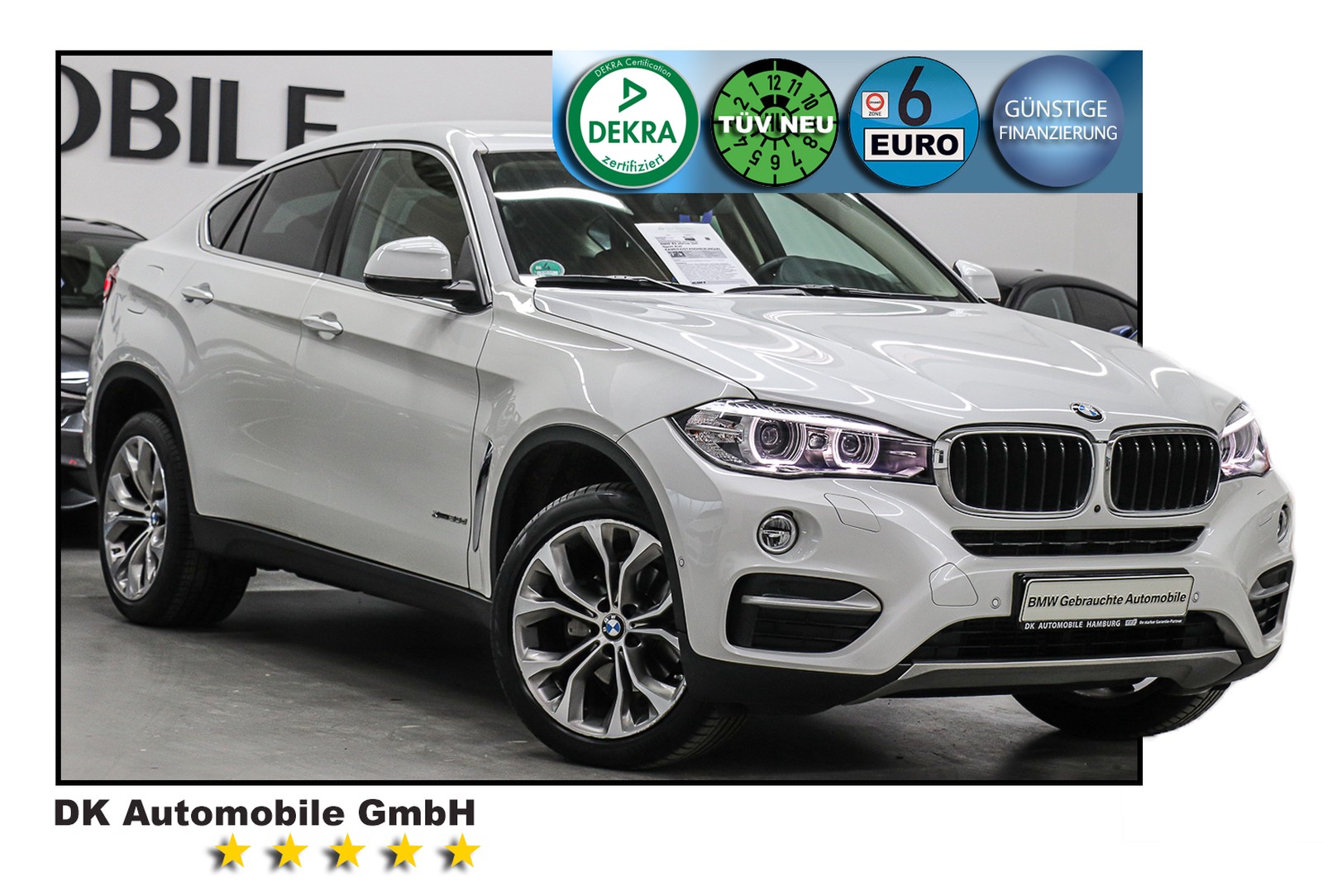 BMW X6 xDrive 30d Sport-Aut/ KAMERA/STANDHEIZUNG/ALARM/