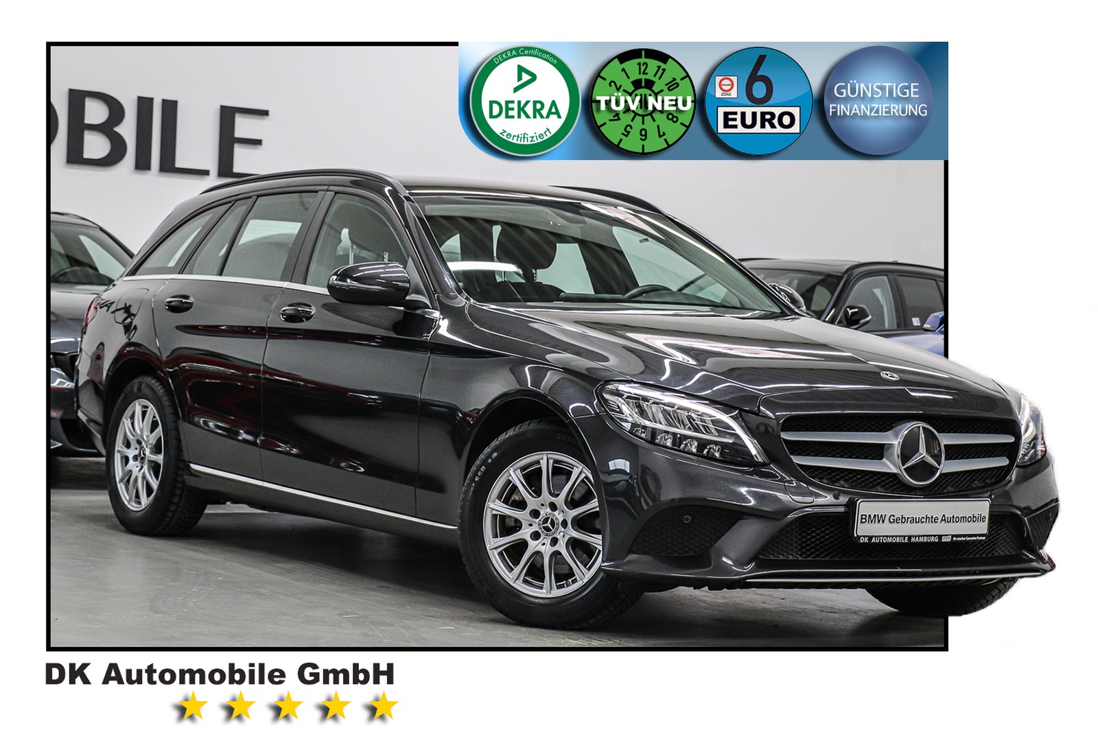 Mercedes-Benz C 220d T Aut/PARKASSISTENT/ANHÄNGER/LED/KOMFORT/KAMERA
