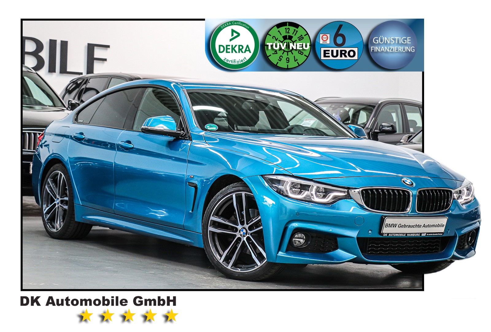 BMW 420i Gran Coupe Sport-Aut///M SPORT/ LED/GLASDACH/