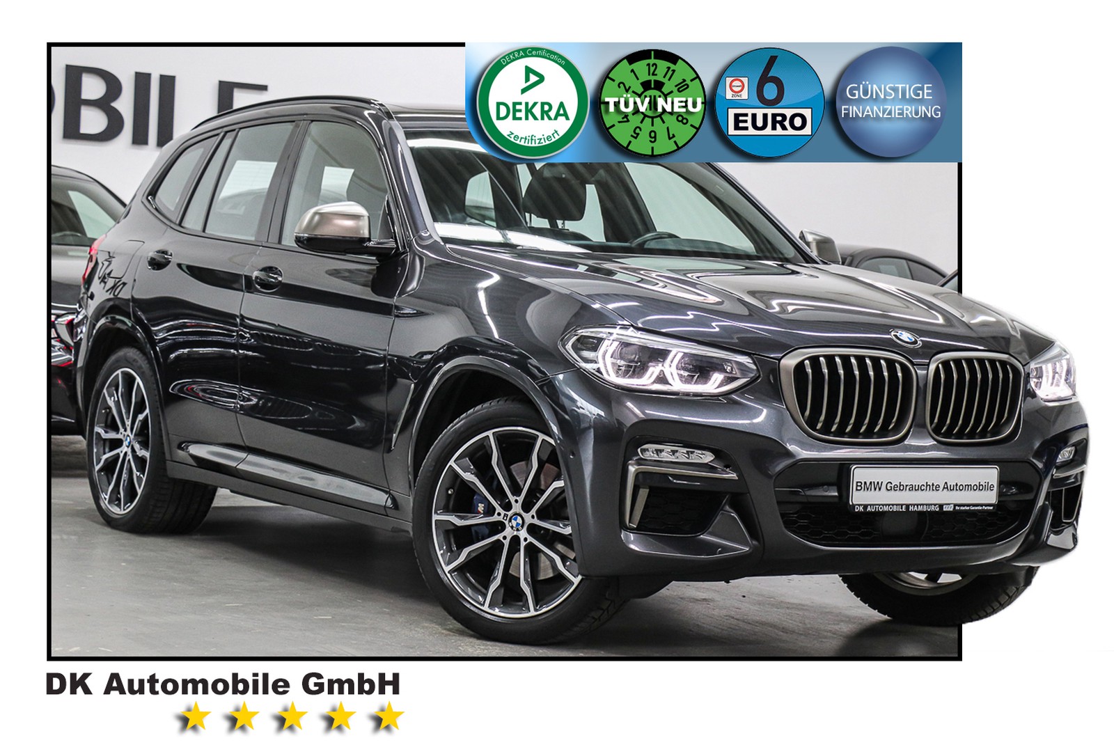 BMW X3 M40d Sport-Aut./ HARMAN/PANORAMA/PARKASSISTENT/