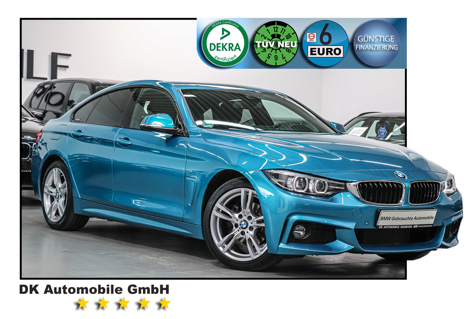 BMW 420i Gran Coupe Aut.///M SPORT/ LED/HEAD UP/NAVI/