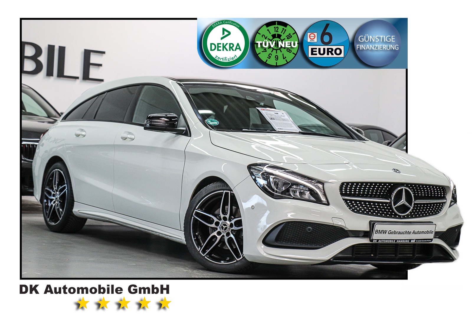 Mercedes-Benz CLA 180 7G-DCT AMG LINE/SHOOTING BRAKE /PANORAMA/LED/PARKASSISTENT