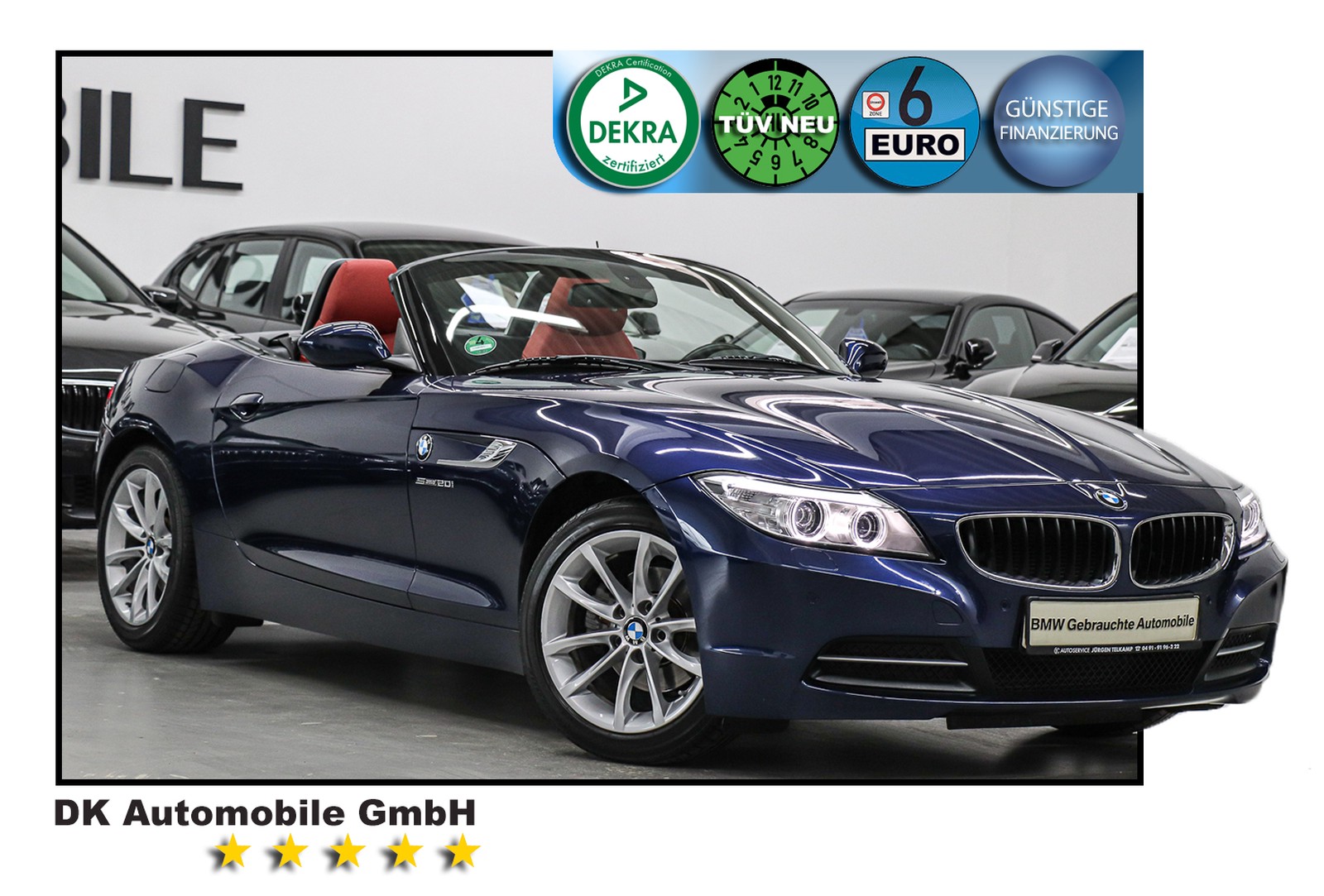 BMW Z4 sDrive 20i ///M FAHRWERK/ALARM/XENON/DAB/PDC/