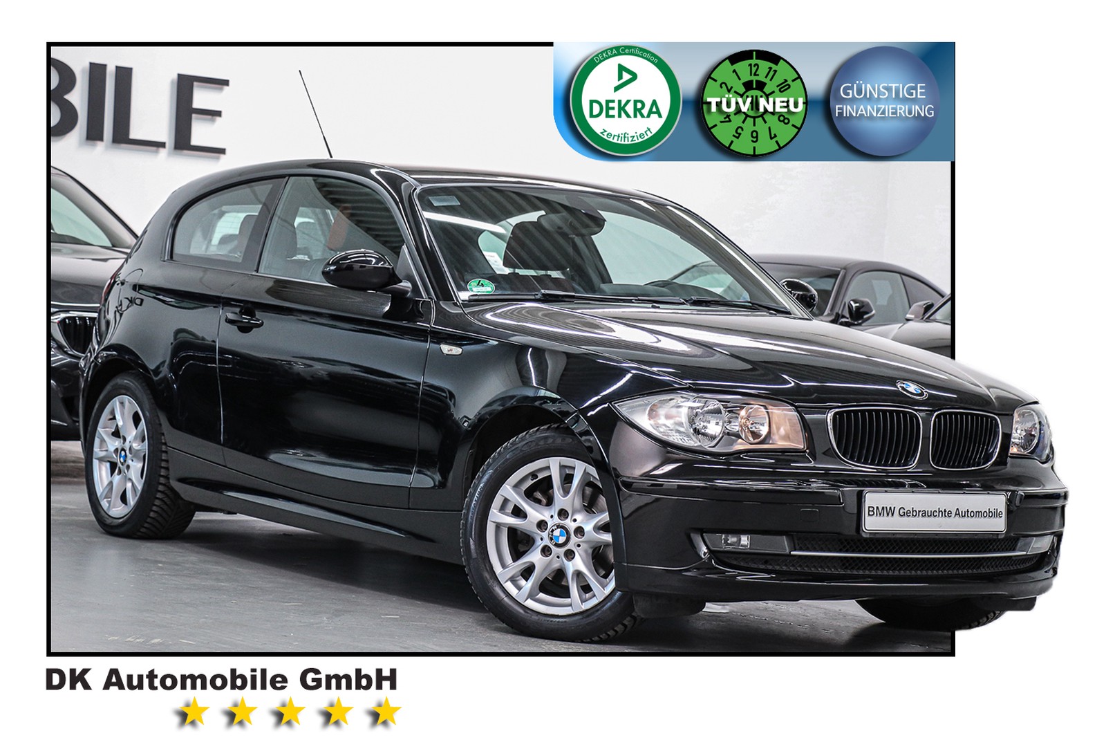 BMW 118i Aut. ///M LENKRAD/ANHÄNGER/SPORTSITZ/NAVI/