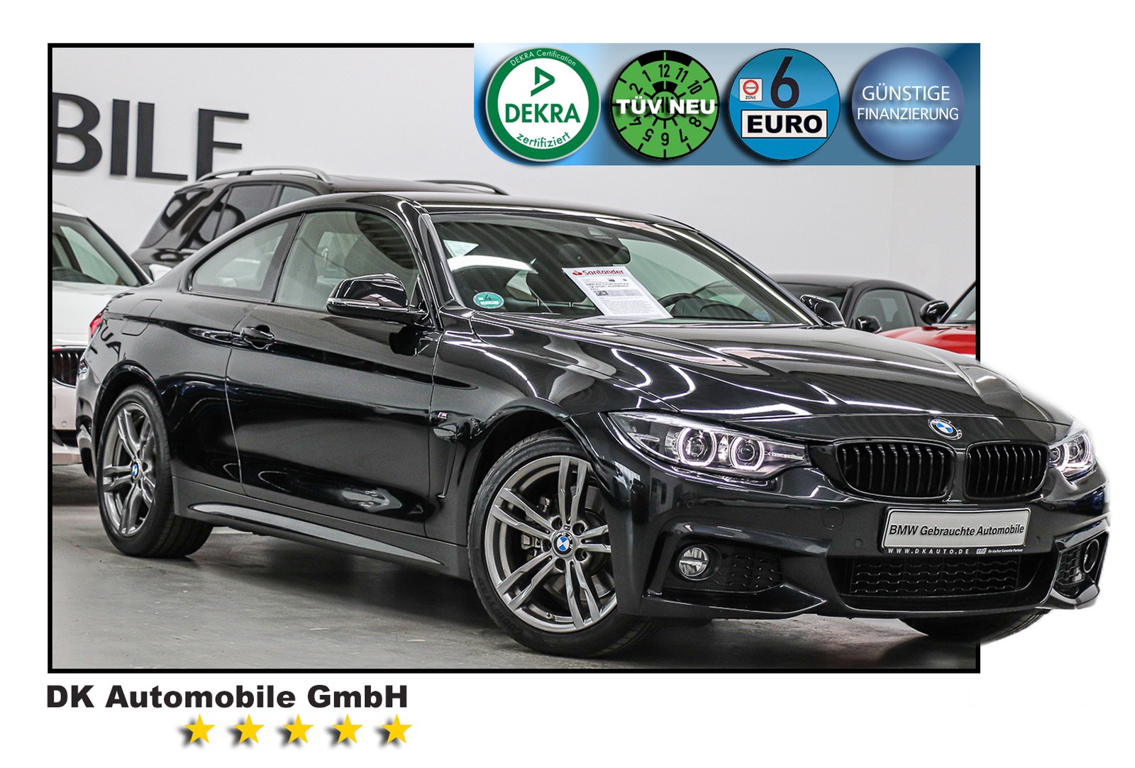 BMW 430i Coupe Sport-Aut.///M SPORT/ ALARM/NAVI PRO/PDC