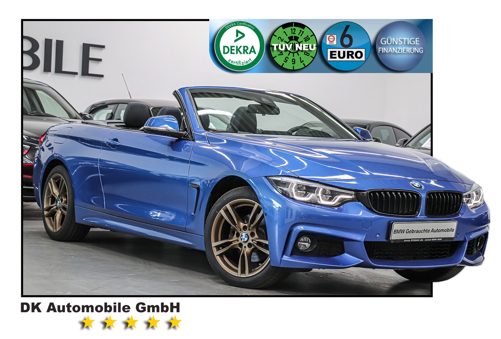 BMW 430i xDrive Cabrio Sport-Aut///M SPORTPAKET/ LED/