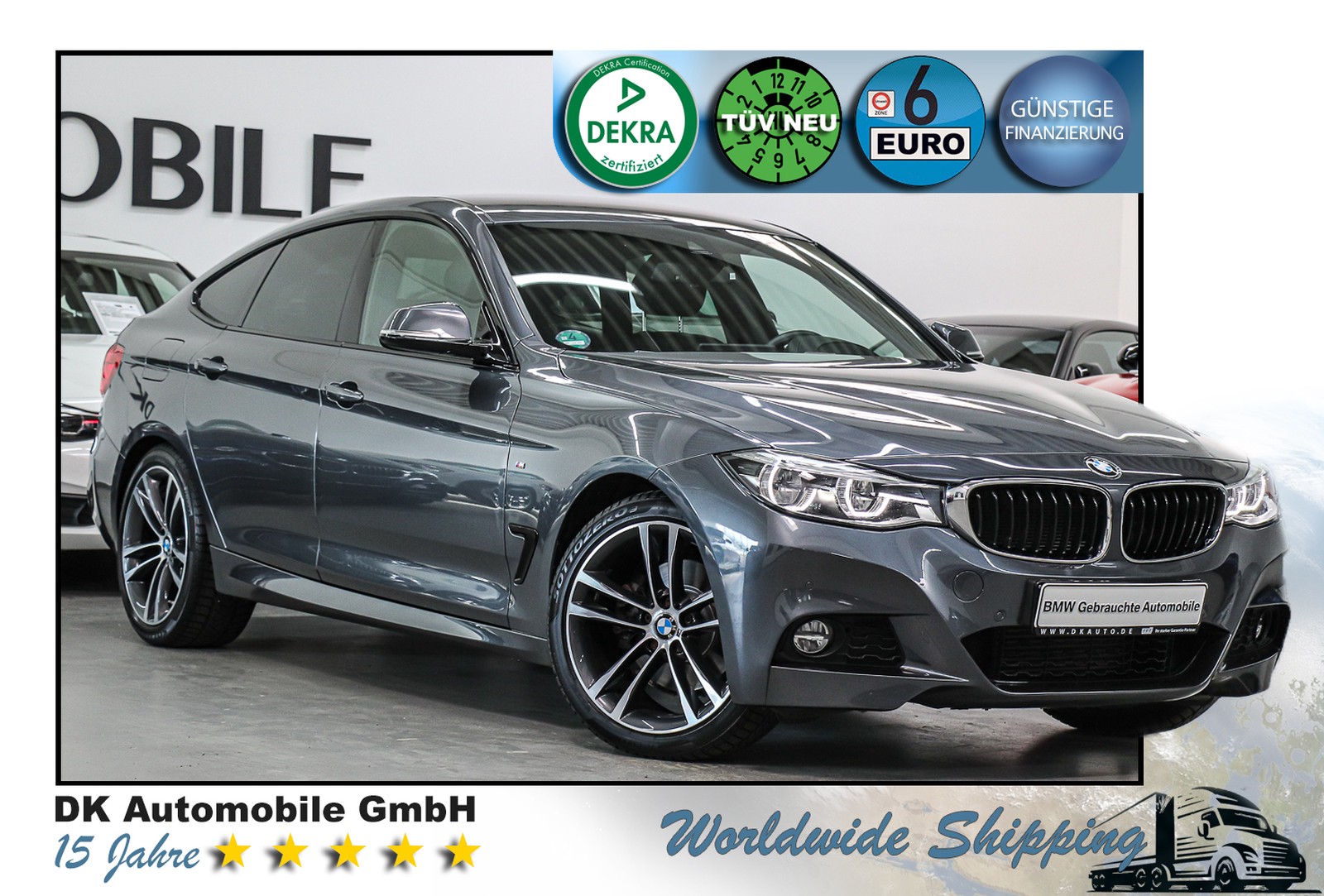 BMW 330d Gran Turismo Aut.///M SPORT/ KAMERA/LED/HEAD