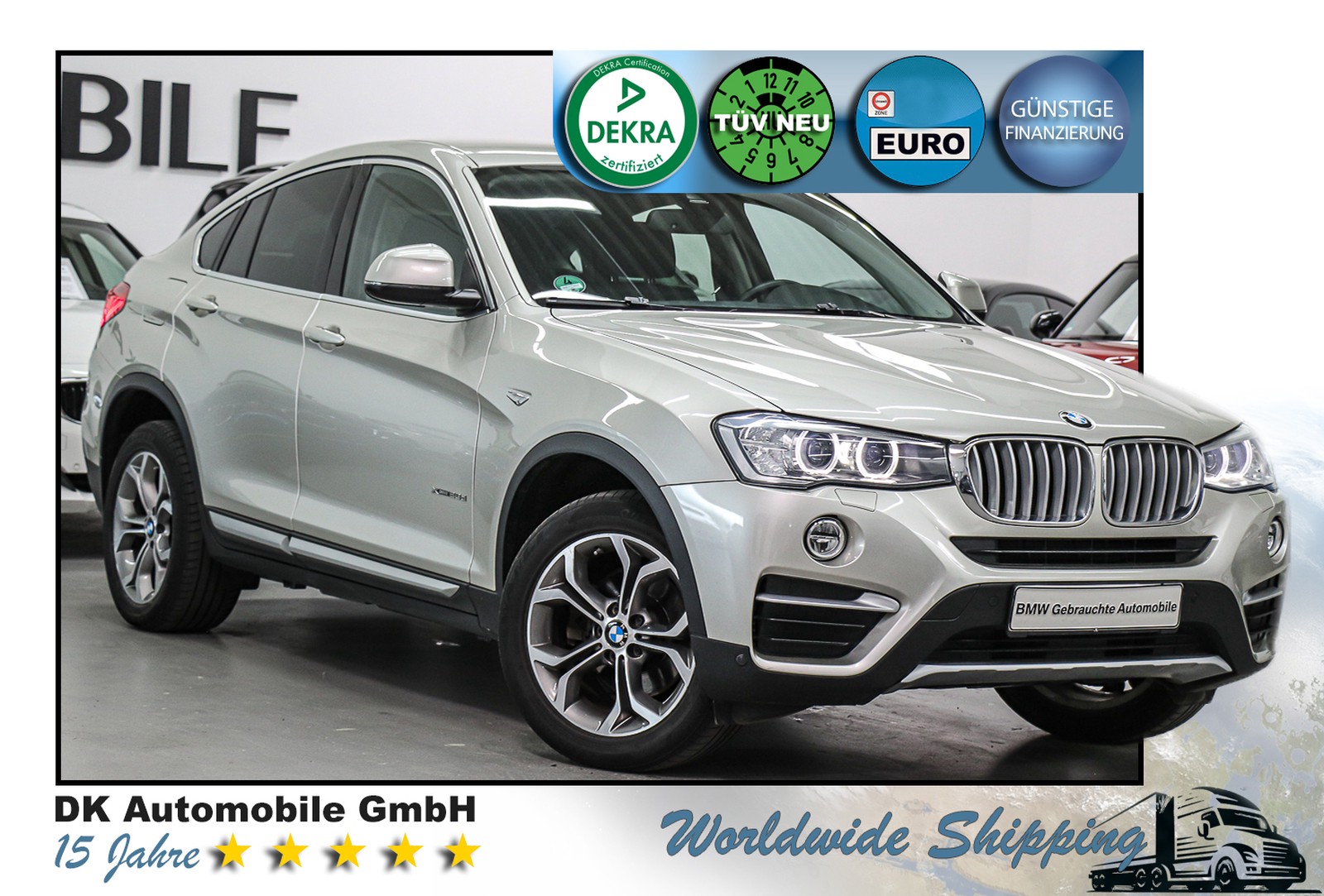 BMW X4 xDrive20d Aut./XLINE/ KAMERA/KOMFORTZUGANG/