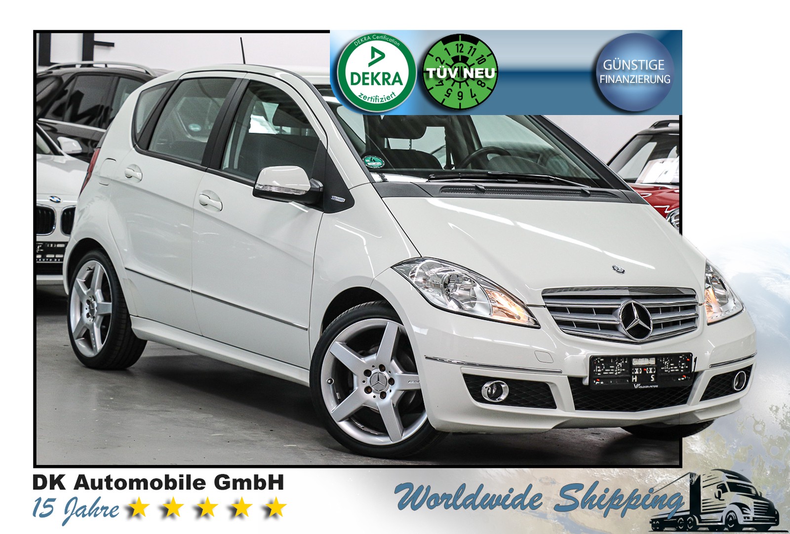 Mercedes-Benz A 160 /AVANTGARDE/ KLIMA/SITZHEIZUNG/LEDERLENKRAD