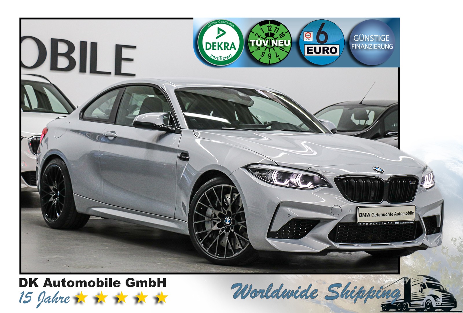 BMW M2 Competition/HARMAN/ KAMERA/ADAPTIV LED/ALARM/