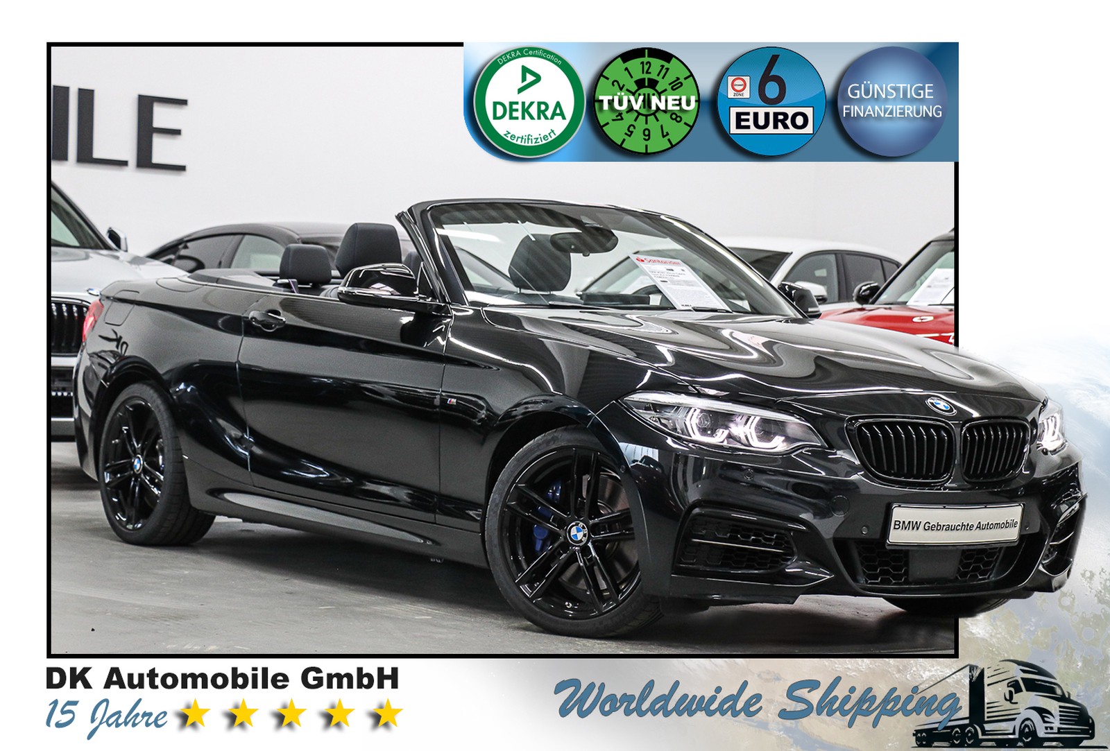 BMW M240i xDrive Cabrio Sport-Aut./HARMAN/KAMERA/LED