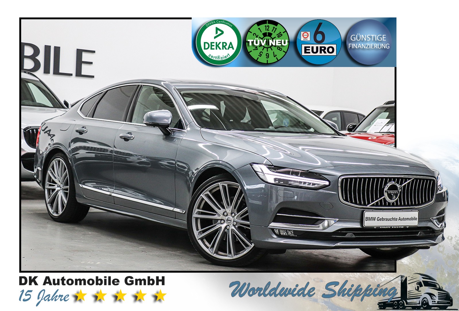 Volvo S90 INSCRIPTION AWD/BOWERS&WILKINS/KAMERA/LED/